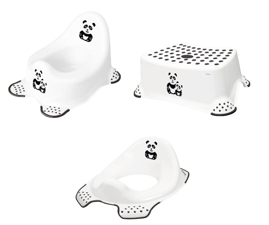 Hygienický set noèník + stolièka + adaptér na WC Panda