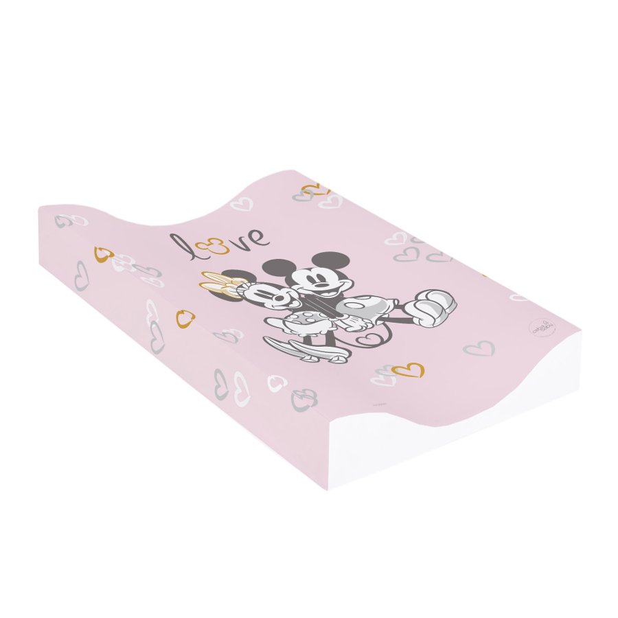 Pøebalovací podložka mìkká tvarovaná Cosy 50x70 cm Minnie & Mickey rùžová