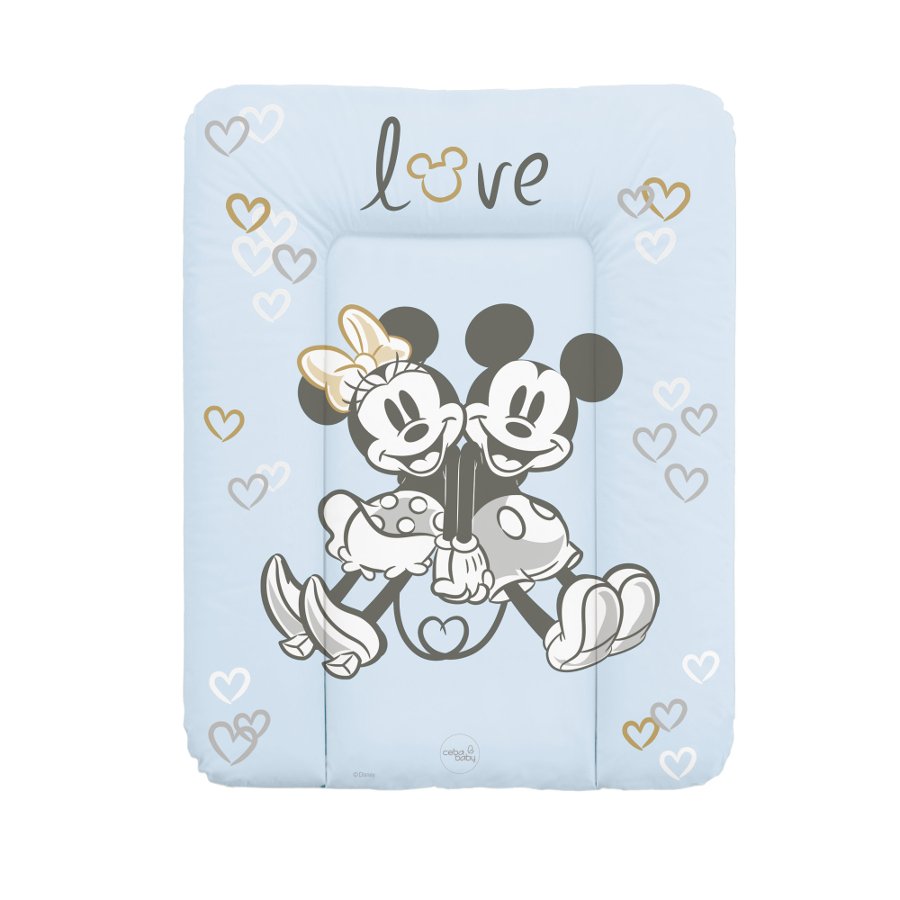 Pøebalovací podložka mìkká 50x70 cm Minnie & Mickey modrá
