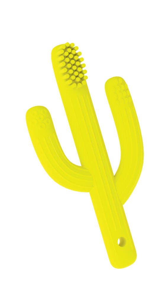Kartáèek na èištìní zubù kaktus 6+ žlutá